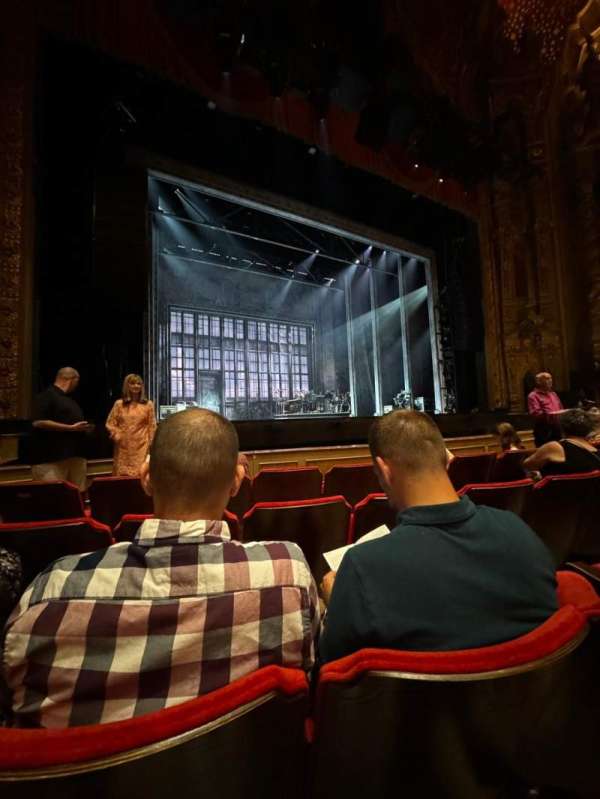 Ohio Theatre, Columbus, section: Orchestra 3, row: D, seat: 121