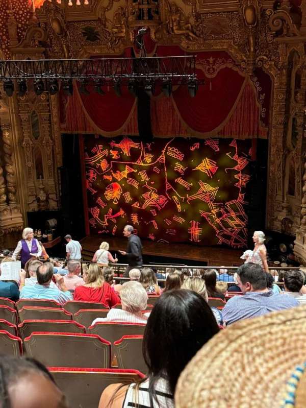 Ohio Theatre, Columbus, section: Mezzanine B, row: L, seat: 26