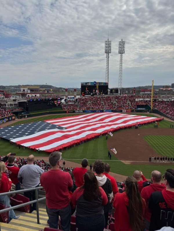 Great American Ball Park, section: 416, row: F, seat: 23