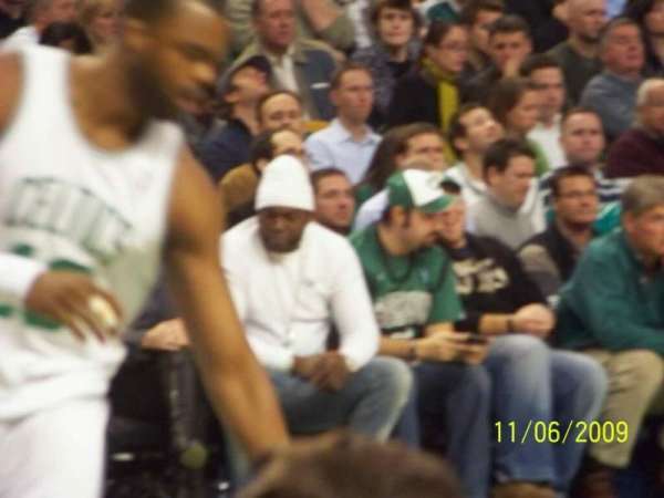 TD Garden, section: 1, row: 3, seat: 15
