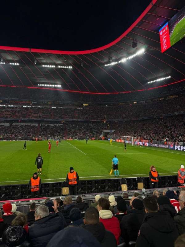 Allianz Arena, section: 124, row: 8