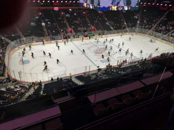 Little Caesars Arena, section: M15, row: 2, seat: 1