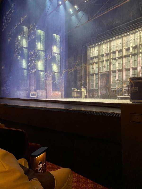 Neil Simon Theatre, section: Orchestra R, row: B, seat: 12