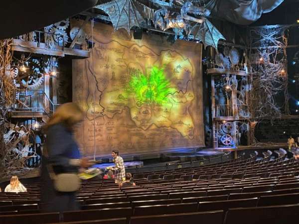 Gershwin Theatre, section: Orchestra L, row: Q, seat: 35