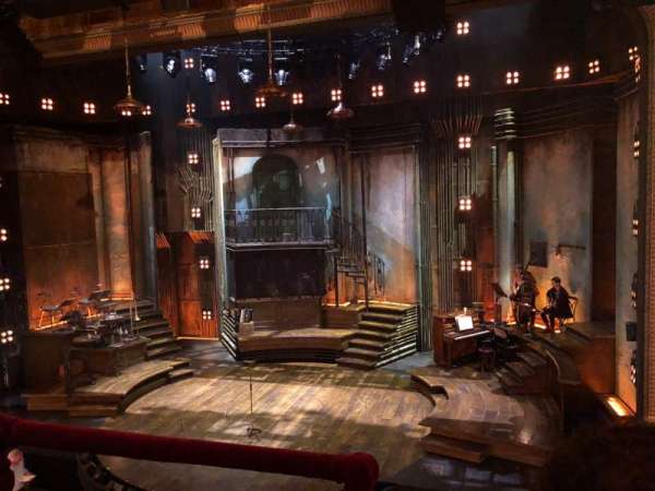 Walter Kerr Theatre, section: Mezzanine R, row: B, seat: 2
