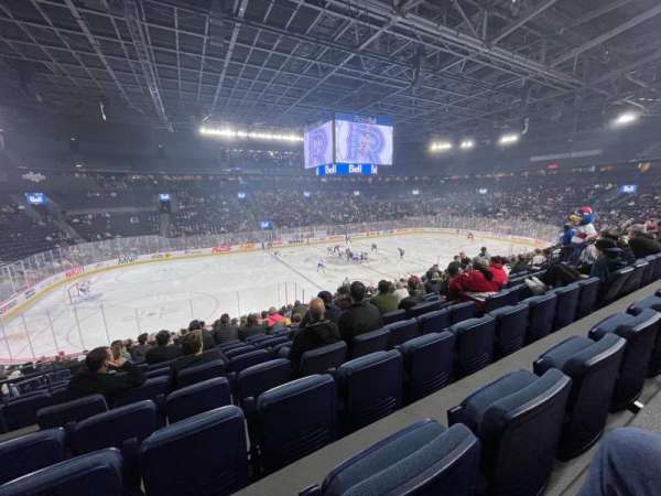 Place Bell, section: 102, row: U, seat: 16