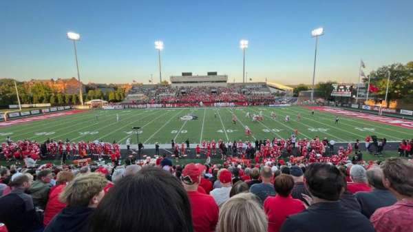 Stambaugh Stadium, section: 4, row: 20, seat: 5