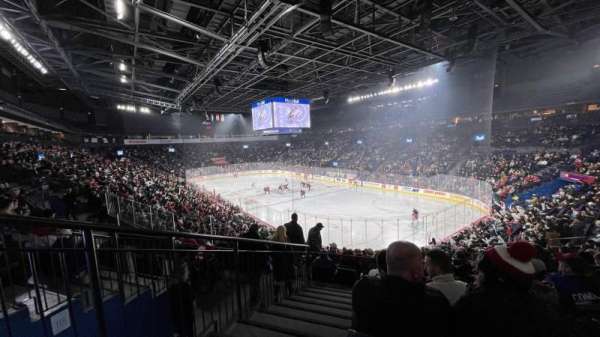 Place Bell, section: 114, row: V, seat: 23