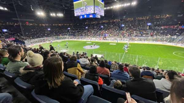 Place Bell, section: 108, row: P, seat: 8