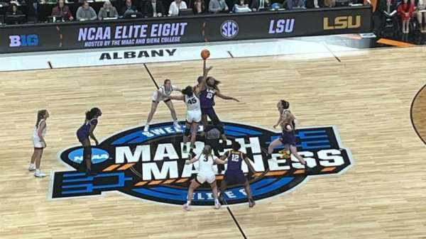 MVP Arena, section: 230, row: J, seat: 7