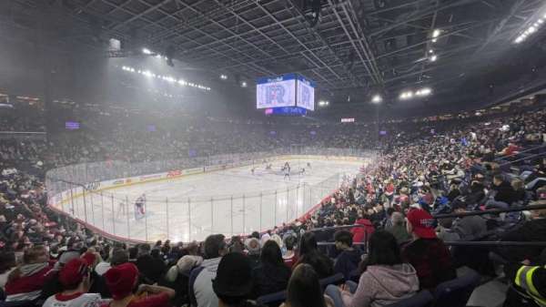 Place Bell, section: 104, row: O, seat: 2