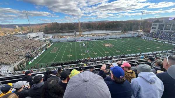 Michie Stadium, section: U-15, row: F, seat: 2