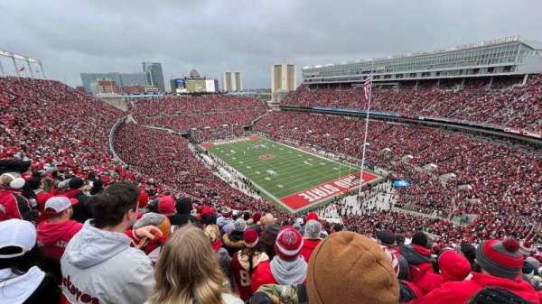 Ohio Stadium, section: 10C, row: 28, seat: 11