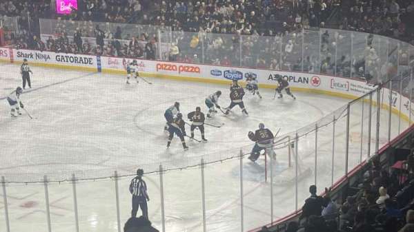 Place Bell, section: 106, row: W, seat: 30