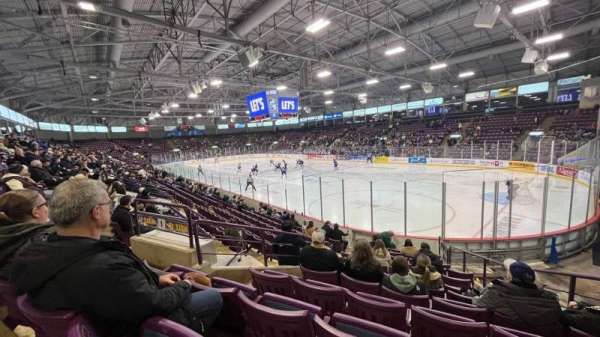 CAA Centre, section: 1R, row: M, seat: 107