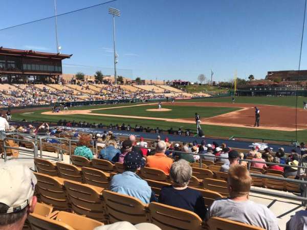 Camelback Ranch, section: 105, row: 6, seat: 3