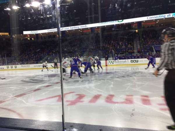 Tsongas Center, section: 118, row: 1, seat: 1