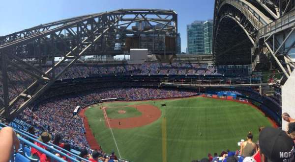 Rogers Centre, section: 510R, row: 27, seat: 9