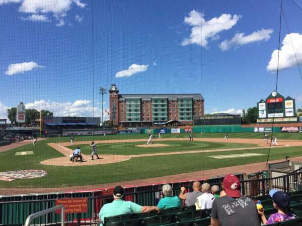 Delta Dental Stadium, section: 111, row: L, seat: 16