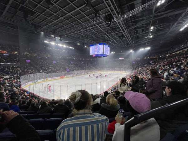 Place Bell, section: 104, row: O, seat: 2