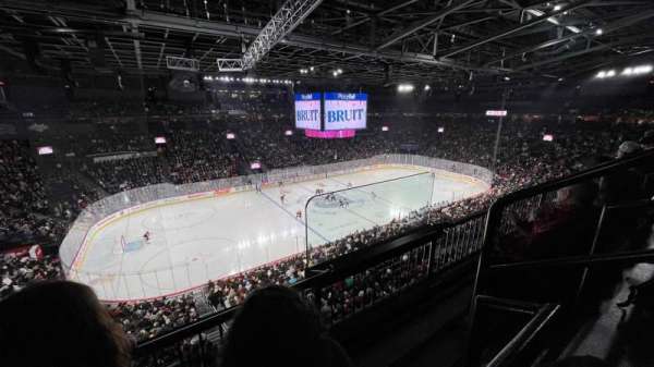 Place Bell, section: 203, row: B, seat: 2
