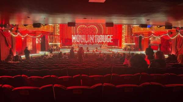 Piccadilly Theatre, section: Stalls, row: T, seat: 19