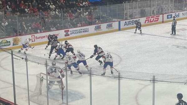 Place Bell, section: 104, row: P, seat: 10