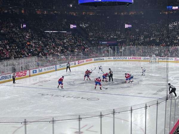 Place Bell, section: 104, row: P, seat: 10