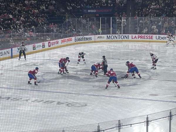 Place Bell, section: 104, row: P, seat: 10