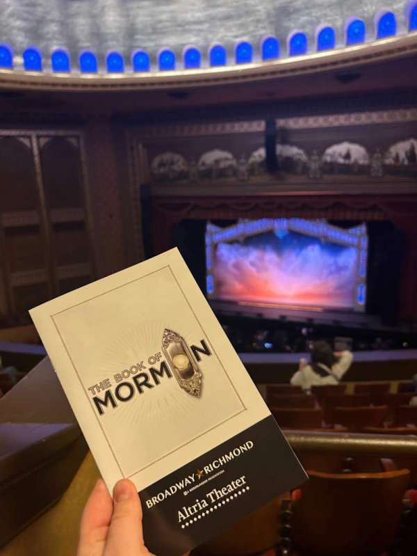 Altria Theater, section: Balcony D, row: H, seat: 409