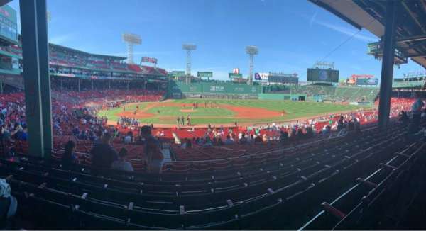Fenway Park, section: Grandstand 16, row: 5, seat: 20