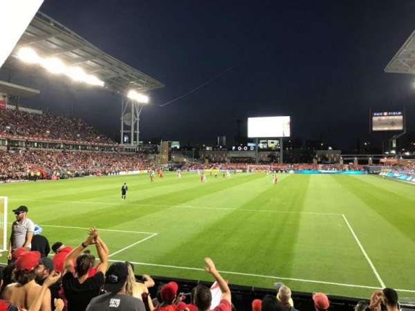 BMO Field, section: 114, row: 7, seat: 10