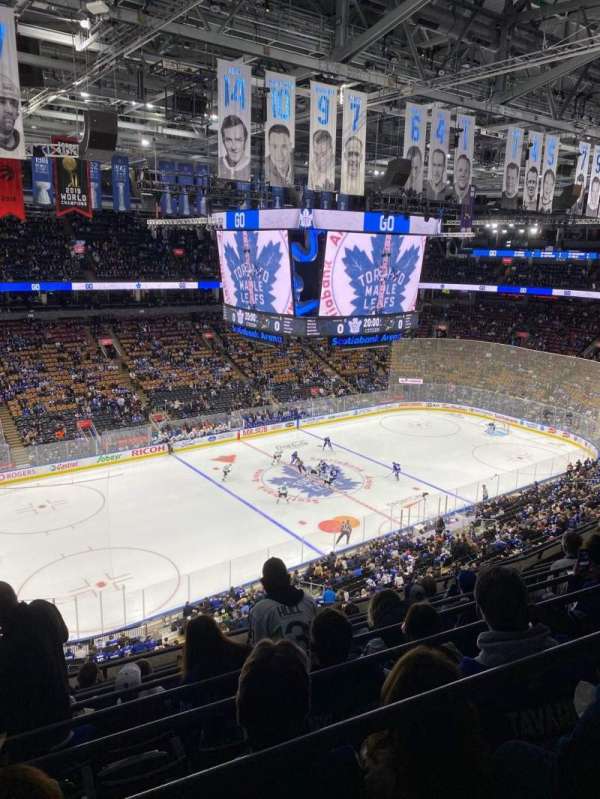 Scotiabank Arena, section: 311, row: 8, seat: 22