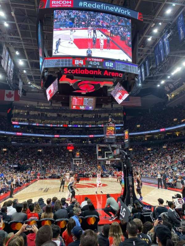 Scotiabank Arena, section: 103, row: H, seat: 6