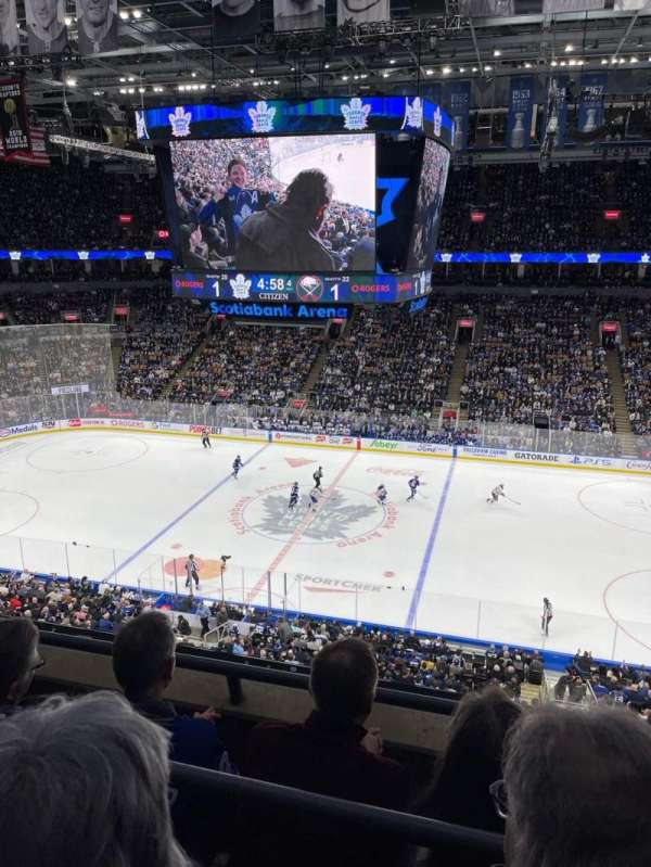 Scotiabank Arena, section: 308, row: 3, seat: 15