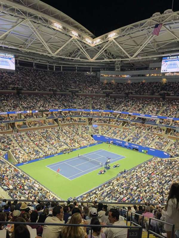 Arthur Ashe Stadium, section: 326, row: A, seat: 10