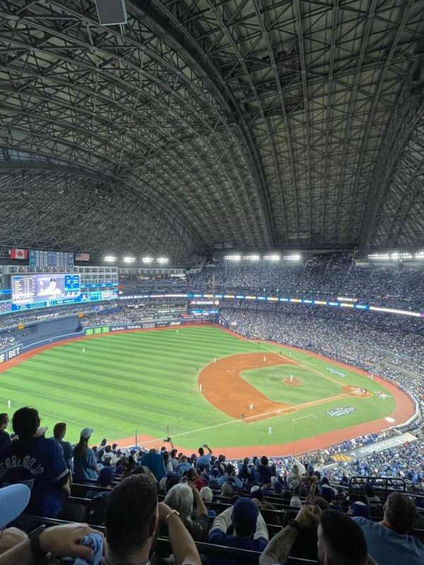 Rogers Centre, section: 534, row: 20, seat: 10