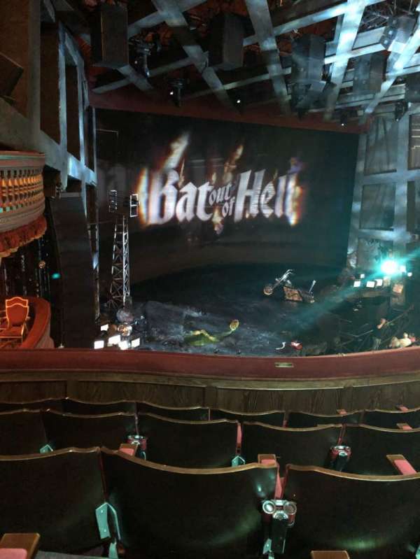 Dominion Theatre, section: Circle, row: E, seat: 48