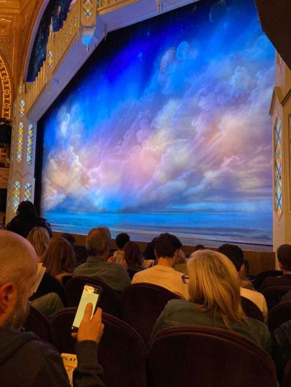Eugene O'Neill Theatre, section: Orchestra R, row: F, seat: 18