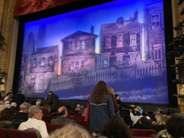 Barrymore Theatre, section: Orchestra r, row: H, seat: 4