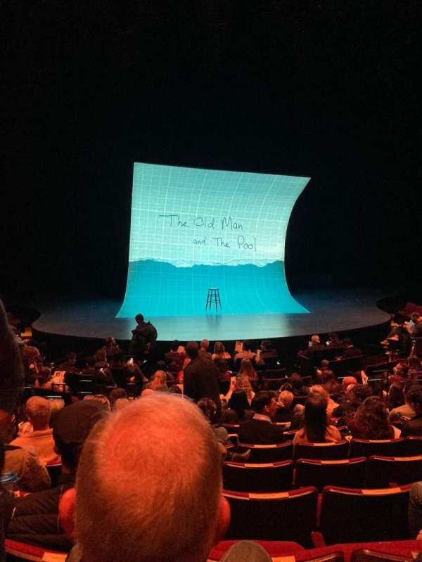 Vivian Beaumont Theater, section: Orchestra C, row: M, seat: 305