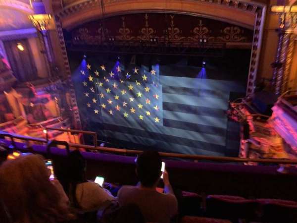 Belasco Theatre, section: Balcony R, row: D, seat: 10