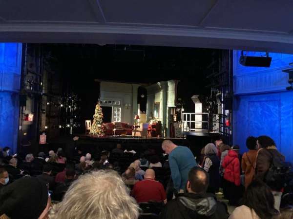 Hayes Theater, section: Orchestra C, row: Q, seat: 102