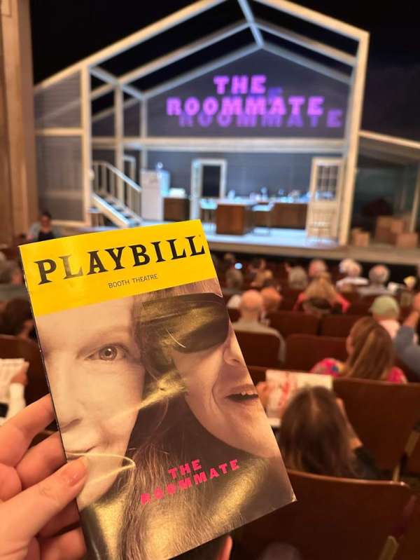 Booth Theatre, section: Orchestra C, row: J, seat: 113