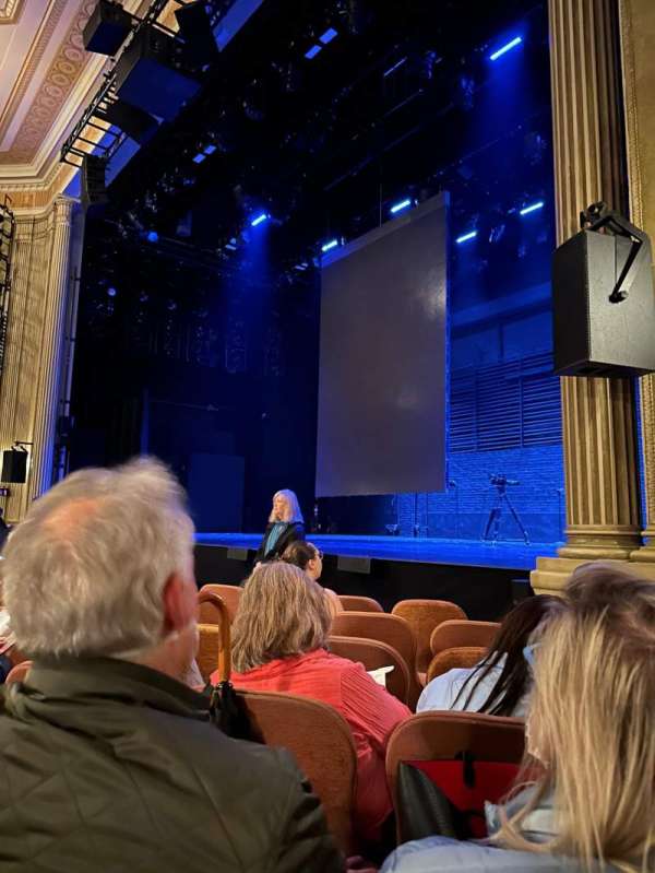Music Box Theatre, section: Orchestra R, row: F, seat: 16