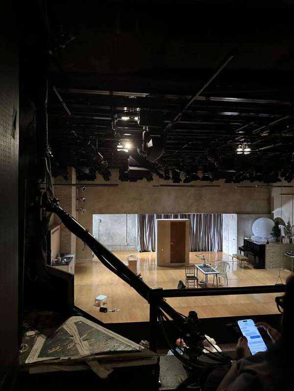 Lucille Lortel Theatre, section: Mezzanine, row: B, seat: 115