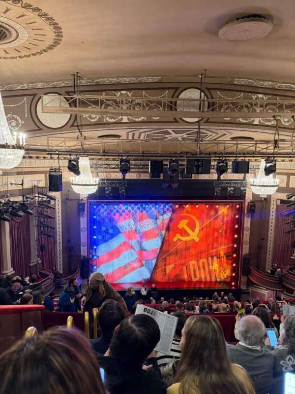 Imperial Theatre, section: Rear Mezzanine C, row: F, seat: 301