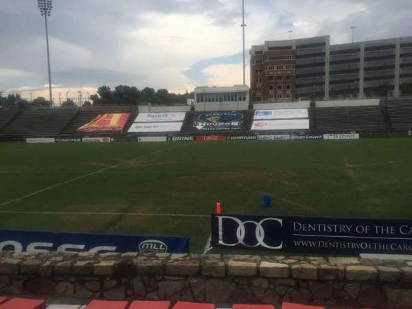 American Legion Memorial Stadium, section: 17R, row: F, seat: 9