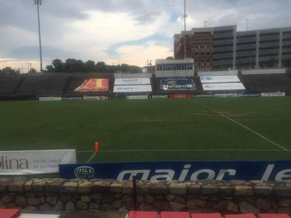American Legion Memorial Stadium, section: 18L, row: F, seat: 16