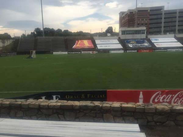 American Legion Memorial Stadium, section: 20R, row: F, seat: 1